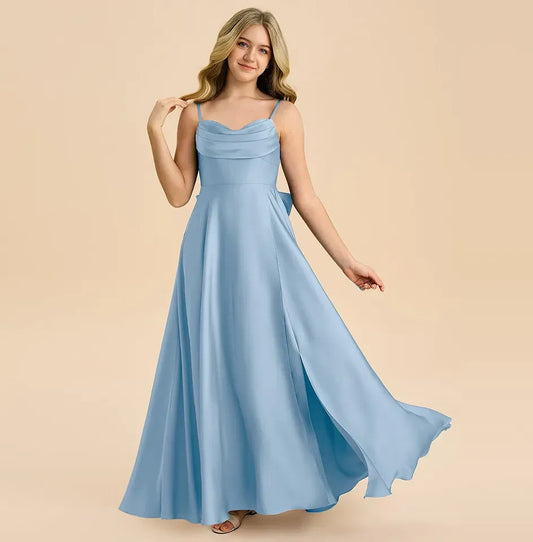 blue dress